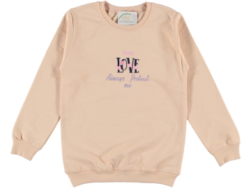 NAKIŞLI KIZ SWEAT 8/12 YAŞ