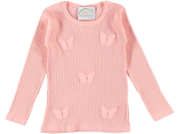 KELEBEK NAKIŞLI PENYE KAŞKORSE KIZ SWEAT 5/8 YAŞ
