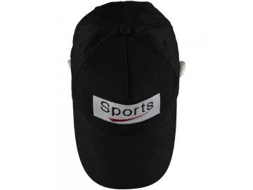 SİYAH SPORTS2 NAKIŞLI ŞAPKA