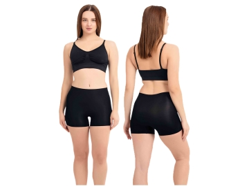 3XL SİYAH LAZER BOXER KORSE