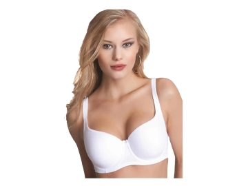 95 BEYAZ C CUP TOPARLAYICI ULTRA SOFT SÜTYEN