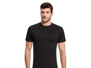 3XL SİYAH O YAKA  ERKEK ATLET