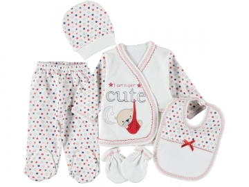 PENYE CUTE AYICIK NAKIŞLI 5'Lİ ZIBIN SETİ